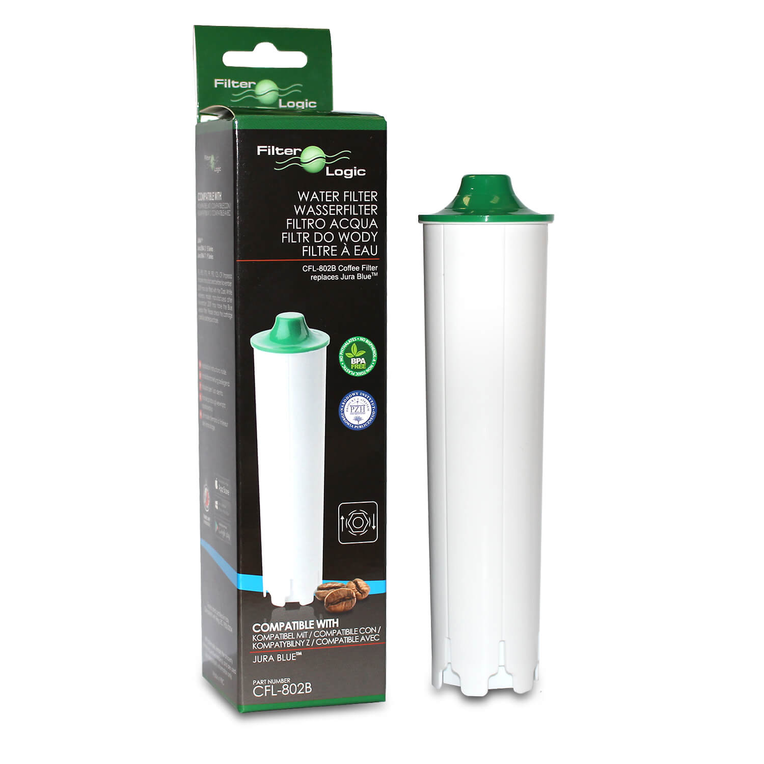 FilterLogic CFL-802 compatible avec Jura Claris Blue