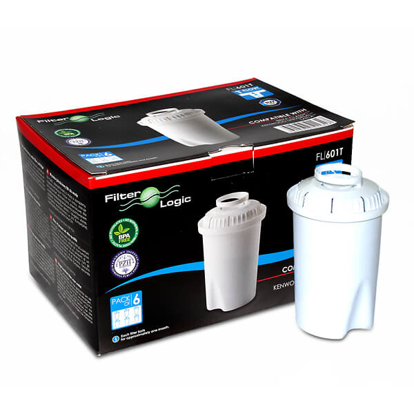 FilterLogic FL601 compatible with Brita Classic (6 Pack)