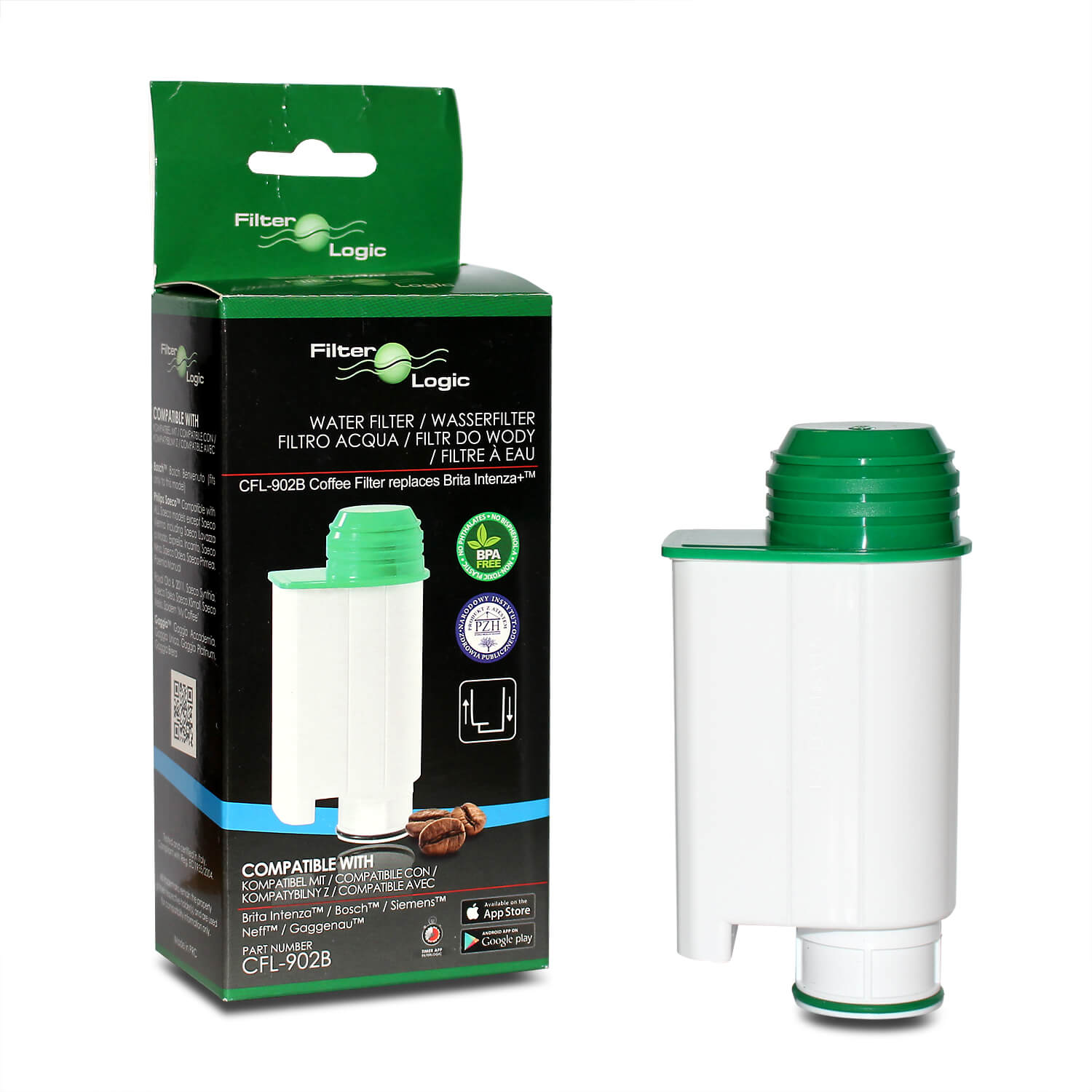 FilterLogic CFL-902 compatible avec Brita Intenza+