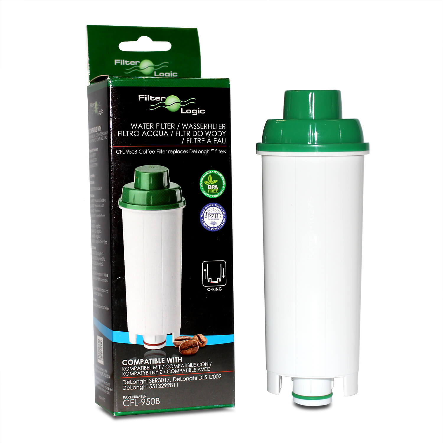 FilterLogic CFL-950 compatible avec Delonghi SER 3017 & DLSC 002